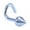 Blue, variant on Nose Screw / Stud / ring 18g Titanium with 3mm Spike End