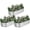 Silver, variant on INNOSTAGE Raised Garden Bed Kit Oval Rustproof Metal 3 pack 4x2x1ft for Garden and Patio
