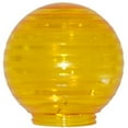 thumbnail image 5 of Polymer Products 3216-52630 Sphere 6 in. Etched Orange Acrylic Festival Replacement Globe- Pack Of 6, 5 of 7