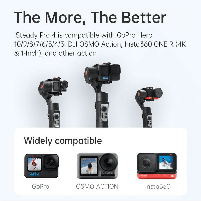 Hohem iSteady Pro 4 Action Camera Gimbal 3-Axis Handheld