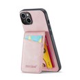thumbnail image 4 of ELEHOLD for iPhone 14 Plus Leather Wallet Case with Card Slots Magnetic Button Kickstand Function Full Body Protective Shockproof Cover for iPhone 14 Plus 6.7",Pink, 4 of 8