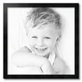 thumbnail image 2 of ArtToFrames 24" x 24" Dura Matte Black Picture Frame, 24x24 inch Black Wood Poster Frame (WOM-4030), 1 Pack, 2 of 6