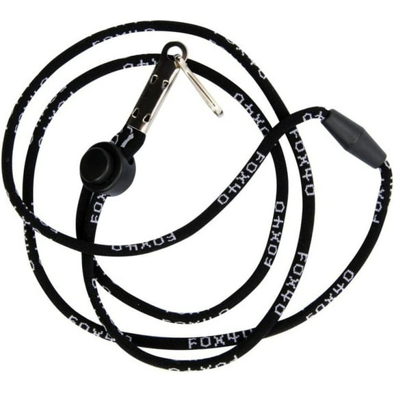 Fox 40 Breakaway Lanyard, Black - 100-0001