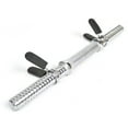 thumbnail image 2 of Transemion 2 Pairs 25/28mm Barbell Bar Clamp Spring Collar Clips Weight Dumbbell Lock Gym black silver 24mm 1Set, 2 of 6