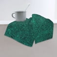 thumbnail image 6 of Bingfone Teal Marble Ultra Absorbent & Soft Hand Towels for Bath, Hand, Face, Gym and Spa-27.5x16in, 6 of 8
