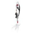 thumbnail image 2 of Señuelo de pesca con anzuelo de plumas, cebo de pesca con plumas giratorio de aleación de zinc, señuelo de pesca de construcción robusta, 2 of 9