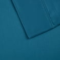 thumbnail image 7 of Madison Park 6-piece 800 Thread Count Cotton Blend Sateen Sheet Set, Cal King - Teal, Resistant to fading, shrinking and wrinkles, 7 of 7