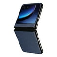 thumbnail image 3 of Allytech Slim Case for Motorola Razr 40 Ultra 6.9" 2023, Shockproof Luxury PU Leather Retro Lightweight Anti-Scratch Anti-Slip Phone Case for Motorola Razr 40 Ultra - Darkblue, 3 of 11