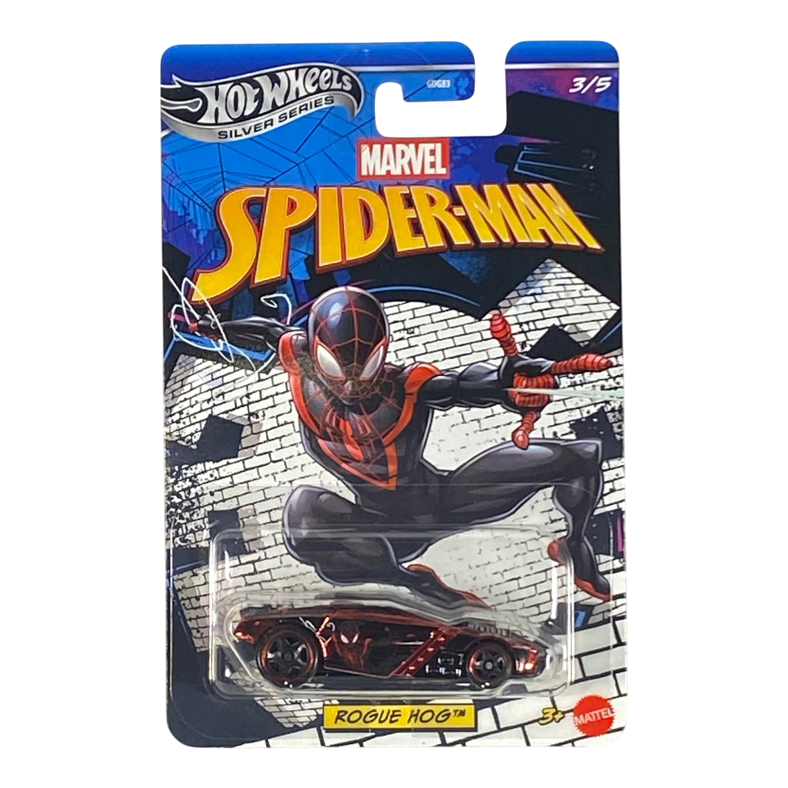 Hot Wheels Silver Series Spider-Man Complete Set of 5 (2026) - Limited Edition