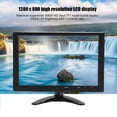 thumbnail image 3 of ciciglow Monitor LCD de 10.1 Pulgadas, Pantalla de resolución portátil de 1280x800 Pantalla de Video HD de 16:10 Compatible con Puertos HDMI/VGA/AV para Seguridad en el, 3 of 5