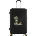 thumbnail image 1 of Housses de Valise Housse de Protection Valise de Voyage Anti-Rayures Housse Anti-Poussière Réutilisable Housse Anti-Poussière Lavable Motif Imprimé Graphique 8lettre Graphique L L, 1 of 6