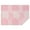 Pink Floral and, variant on Gray Geometric Quatrefoil Pattern Rectangle Tablecloth 60"x84",Waterproof Polyester Rectangle Table Cloth, Wipeable Spillproof Polyester Tablecloth for Dining, Camping, Indoor and Outdoor
