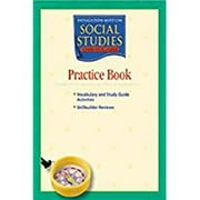 Houghton Mifflin Social Studies: Practice Book Level 1 School and Family (Paperback) by Houghton Mifflin Company (Prepared for publication by)