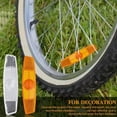 thumbnail image 7 of 2/4/6 Pcs Waterproof PVC Bicycle Spoke Reflectors for Enhanced Night Cycling Safety Easy Universal Fit, 7 of 7