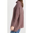 thumbnail image 4 of Free People Womens Ottoman Slouchy Tunic Sweater, Brown, Small, 4 of 6