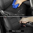 thumbnail image 7 of EKR Custom Fit Bolt Car Seat Covers for Chevrolet Bolt EV 2LT & Bolt EUV LT/Premier 2022 2023 (Rear 40/60 Split W/Armrest)-Full Set Waterproof Faux Leather Auto Seat Covers(Black), 7 of 7