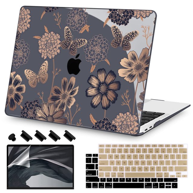 Funda Teryeefi para MacBook Air de 13 pulgadas 2018-2021 con Touch ID