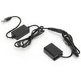 thumbnail image 3 of Ccdes NP‑FW50 Dummy Battery DC Coupler Power Adapter With USB Drive Cable For, 3 of 8