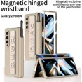 thumbnail image 2 of BRAND SET Samsung Fold 4 Case, Galaxy Z Fold 4 Case with Hand Strap & S Pen Holder, 360° Hinge Protection Built-in, 2 of 5