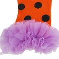 thumbnail image 7 of DPOIS 4Pcs Baby Girls Halloween Romper Bow Headband Leg Warmer Ribbon Shoes Outfits, 7 of 7