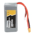 thumbnail image 2 of 7.4V Lipo Battery, 4000mAh High Conversion RC Boat Lipo Battery Accurate Design Long Lasting XT30 Female Plug  for Repair, 2 of 7
