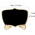 thumbnail image 2 of 10 Pack Mini Chalkboards Signs with Easel Stand, Small Chalkboards Blackboard, Wood Place Cards for Weddings, Birthday Parties, Message Board Signs and Event Decoration, 2 of 8
