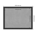 thumbnail image 4 of Amanti Art Mezzanotte Black Framed Magnetic Board 26 x 20 in., 4 of 7