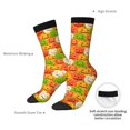 thumbnail image 4 of Logiee Cartoon Pumpkins Print Adult Socks for Men & Women,Calf Socks, Ankle Socks,Boots Socks,Breathable Casual Sock,Unisex Crew Socks, 4 of 6