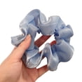 thumbnail image 3 of Women Hair Scrunchie Fashion 2PCS Elastic Solid Color Bobble Scrunchy Hair Ropes, 3 of 8