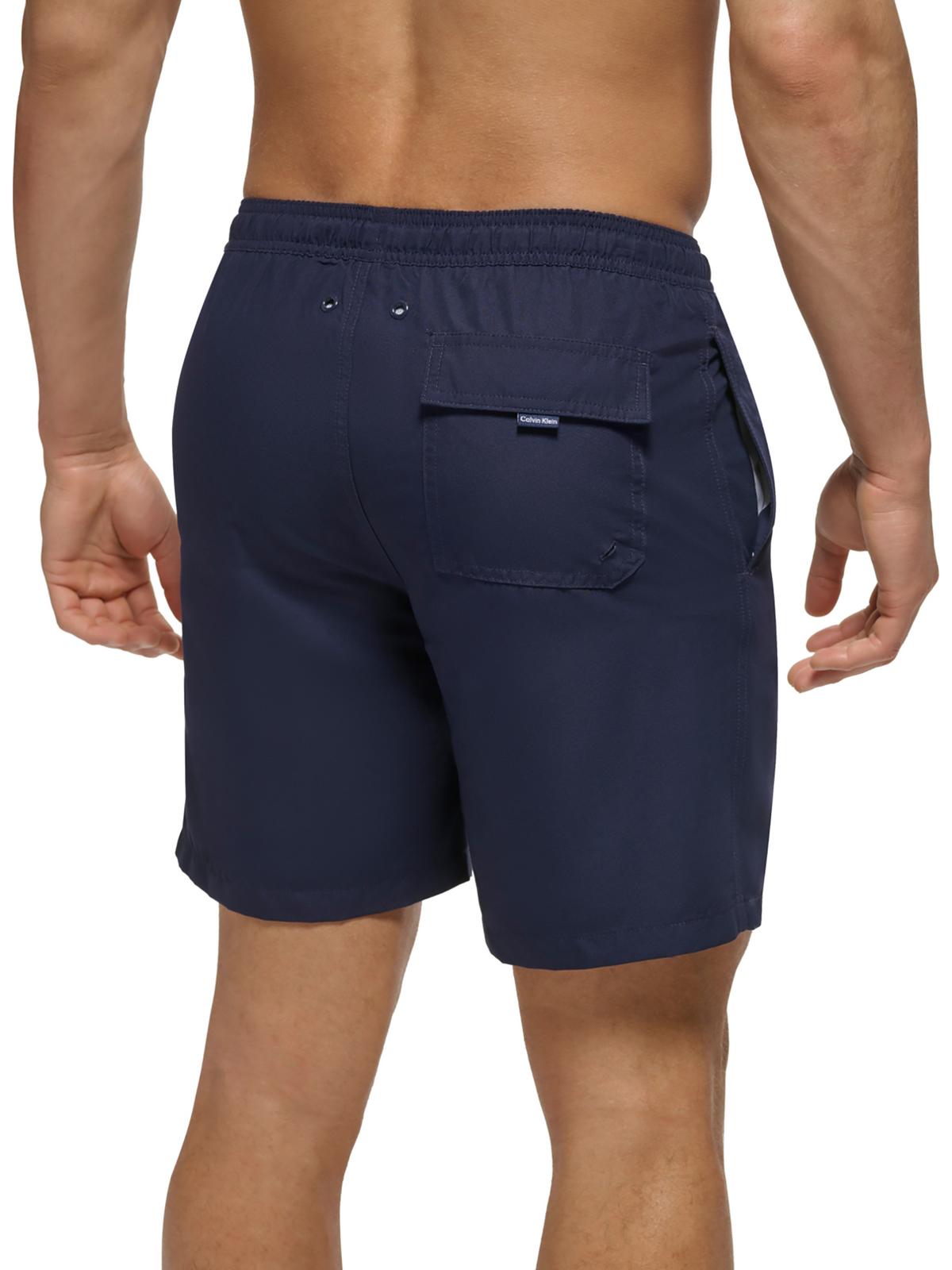 Calvin Klein Men Regular fit Swim Trunks Swimwear XXL / 7 Blue Solid