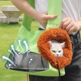 thumbnail image 4 of CSChome Cat Bag Lion-Shaped Dog Canvas Large Capacity Escape-proof Pet Shoulder Carrying, 4 of 7