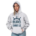 thumbnail image 4 of I Like Big Boats and I Cannot Lie Hoodie Sweatshirt Women Men Brisco Brands 2X, 4 of 6