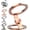 Rose Gold, variant on Double-Sided Magnetic Fidget Spinner Stand, Fingertip Gyroscope Phone Holder, 360° Rotation, Folds Pocket-Flat, for Desk Car Gym Travel (Gunmetal)