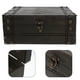 thumbnail image 4 of Caja de madera vintage para guardar baratijas, caja de madera para guardar tesoros retro, cofre para joyas, 4 of 8