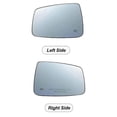 thumbnail image 4 of Heated Mirror Glass Right Passenger Side Heated Mirror Replacement for Dodge Ram 1500 2009-2019, 4 of 5