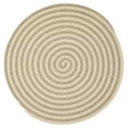 thumbnail image 2 of Colonial Mills Rug OL83R072X072 6 x 6 ft. Woodland All-Natural Round Braided Rug  Dark Natural, 2 of 7