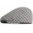 thumbnail image 3 of SikaFu Beret Cap Plaid Artist Painter Wool Beret Hat Male Female Adjust Ivy Newsboy Flat Cap Autumn Winter Berets for Men Women, 3 of 6