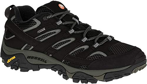 Merrell Moab 2 GTX Gore-Tex Vibram Black Grey Men Outdoors Trail Shoes J06037 