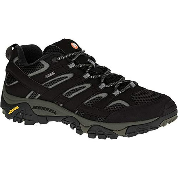 Merrell - Merrell Mens Moab 2 GTX Hiking Shoe - Black Black - 10.5 ...