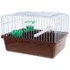 thumbnail image 1 of Jaula portátil para pájaros con bebedero y comedero. Amplia jaula para pájaros para un viaje cómodo. Transportín metálico para pájaros. Jaula de viaje portátil para pájaros., 1 of 8