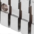 thumbnail image 2 of Guitar String Locking Nut Metal Guitars Accessory Corrosion Resistant with Mounting ScrewsSilver, 2 of 4