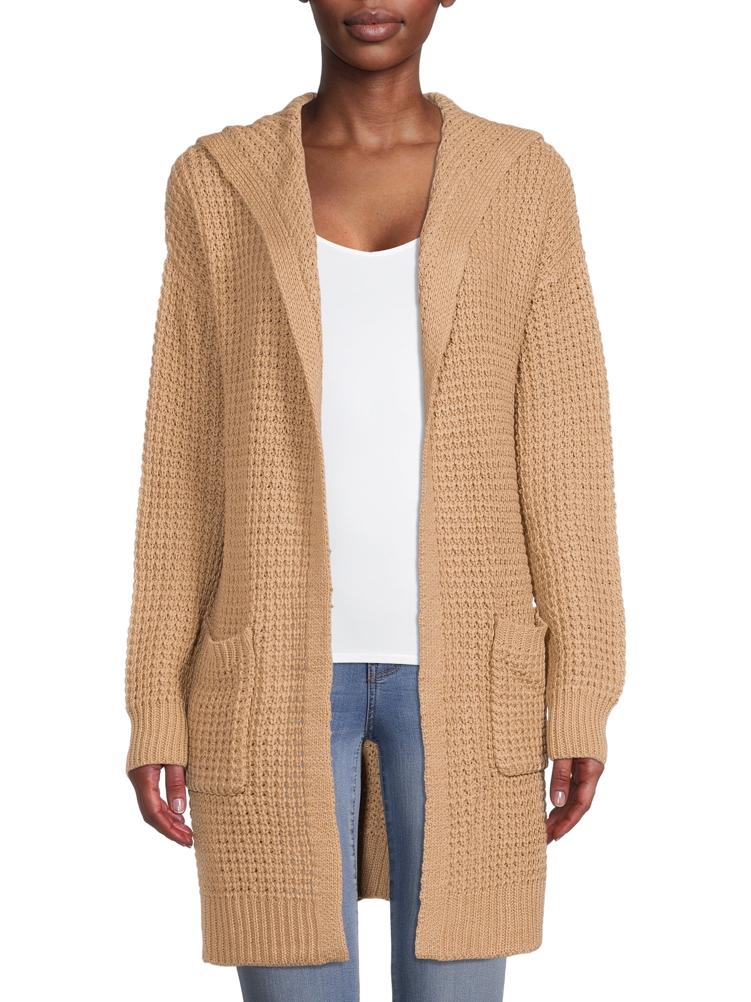 No Boundaries Juniors' Lace-Up Cardigan 
