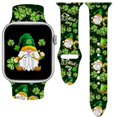 thumbnail image 1 of Cyntan St Patricks Day Holidays Correa De Reloj Compatible Con Apple Watch 38 Mm, 40 Mm, 41 Mm, 42 Mm, 44 Mm, 45 Mm, 49 Mm Para Mujeres Y Hombres, Repuesto De Silicona Suave, Accesorios Deportivos, Co, 1 of 5