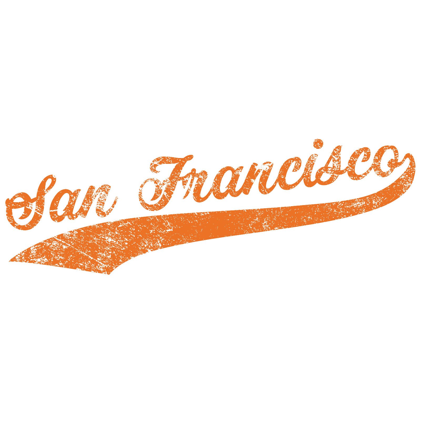 San Francisco Baseball Script - Hometown Pride, Pitcher Hoodie - Small - White - image 3 of 6