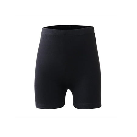 Bnwani Kid s Underwear Girls Briefs Clearance Cotton Plus Size Toddler Shorts Leggings Black 120 (5 T)