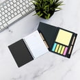 thumbnail image 1 of DosaeleBlack Kraft Paper Notepad with Coil Binding and Ballpoint Pen  Tearable and Reusable Office Study Supplies for Student and Professional Use Red, 1 of 8