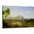 thumbnail image 1 of Great BIG Canvas | "View over Palermo, 1828" Canvas Wall Art - 24x16, 1 of 2