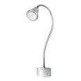 thumbnail image 3 of Lámpara De Escritorio Led De Cuello De Cisne Lámpara De Estilo De Biblioteca Circular Blanco Cálido 3W 3000K Para Iluminación De Computadoras De Dormitorio Kearding HA024197-02, 3 of 7