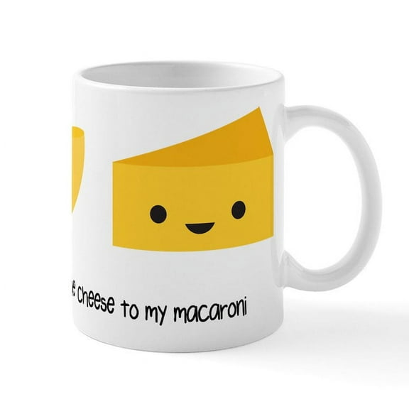 CafePress - You're The Cheese To My Macaroni Mug - 11 oz Ceramic Mug - Novelty Coffee Tea Cup