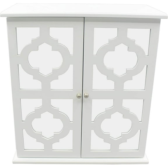 Modern Mirrored Door Jewelry Box